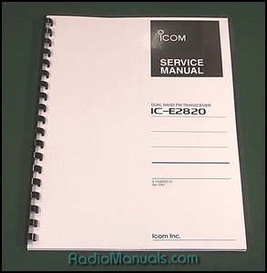 Icom IC-E2820 Service Manual